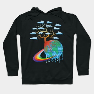 The earth will be more beautiful if we continue to maintain the environment sustainability Hoodie